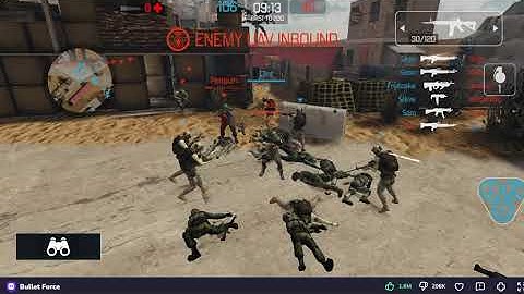 Bullet force 14v14 Bots outpost Map