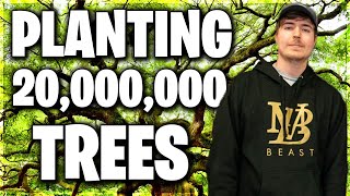 Planting 20,000,000 Trees For Mr Beast In Roblox Roblox