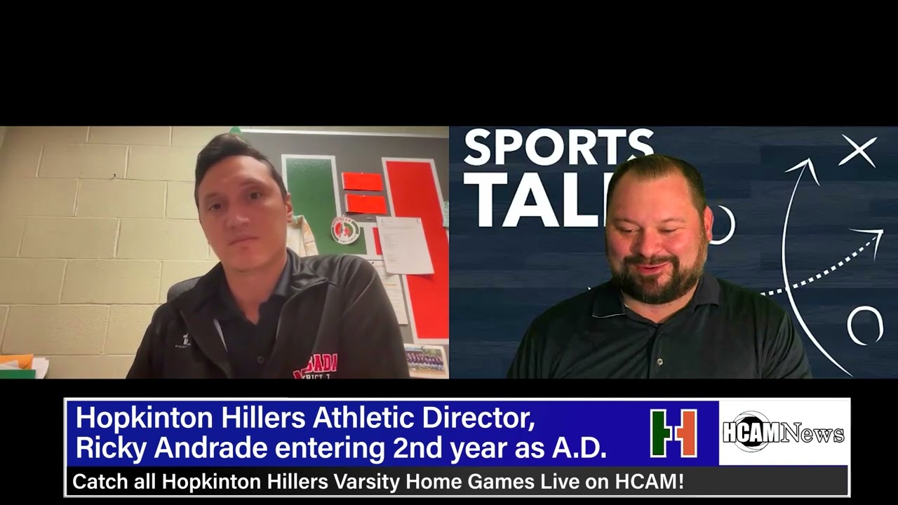 Interview with Hopkinton Hillers Athletic Director, Ricky Andrade August 15 2024