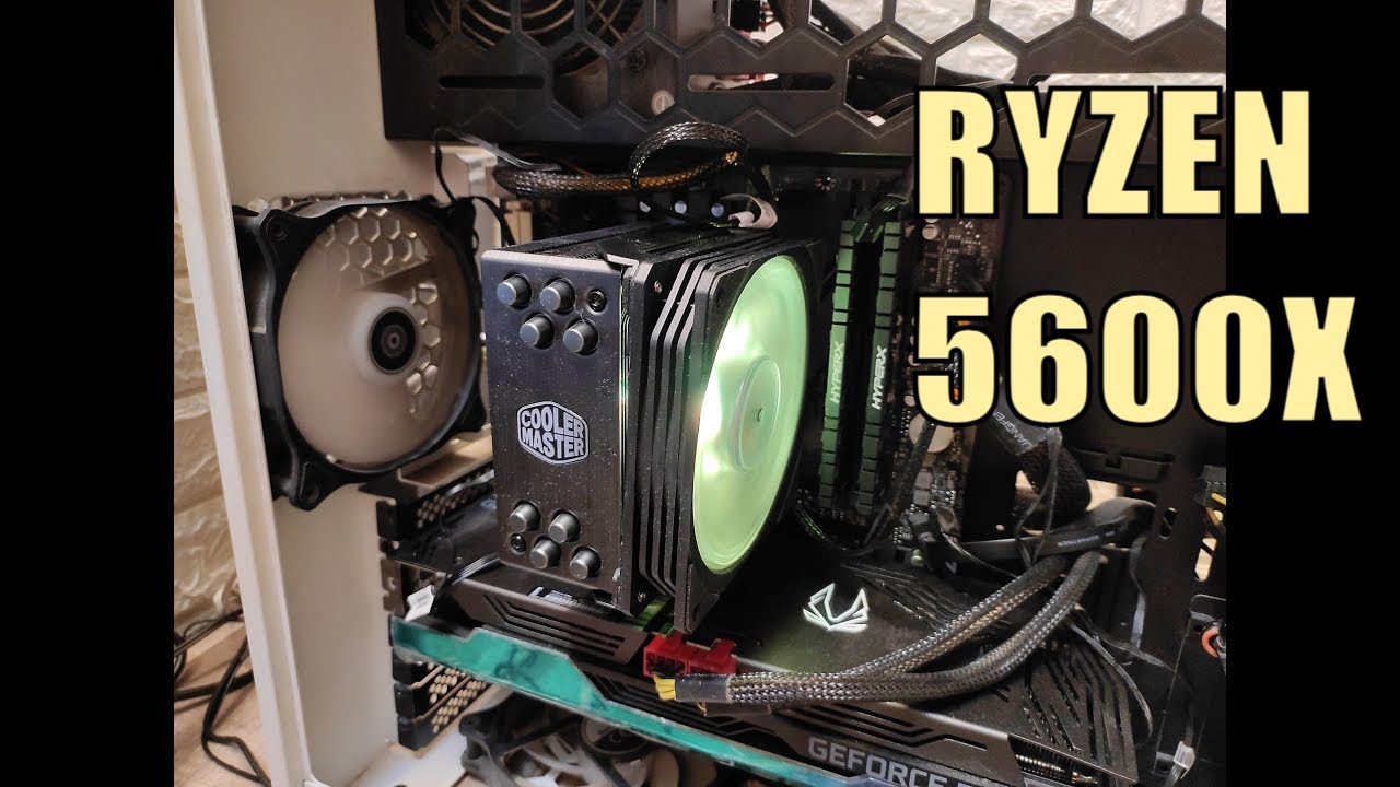 Hyper 212 black vs Masterliquid ML 120L (RGB) | Ryzen 5600x - YouTube
