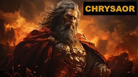 Chrysaor – the son of Poseidon and Medusa, and the brother of Pegasus!