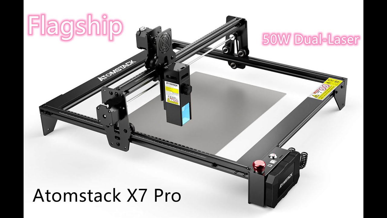 Atomstack X7 Pro 50W Laser Engraver review – Lasers aren't just Star Wars  and industry anymore! - The Gadgeteer