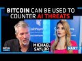 MicroStrategy is using Bitcoin cryptography to counter these AI threats - Michael Saylor (Pt. 3/3)