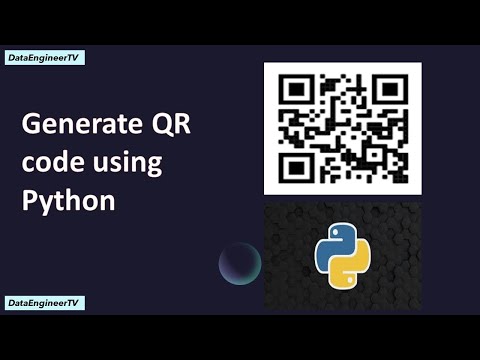 how to generate QR code using python