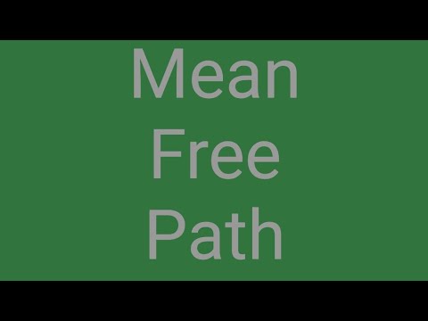 Mean free path - YouTube