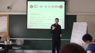 Summarising in Presentations