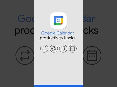 Video Stay perfectly punctual with these Google Calendar... - youtube
