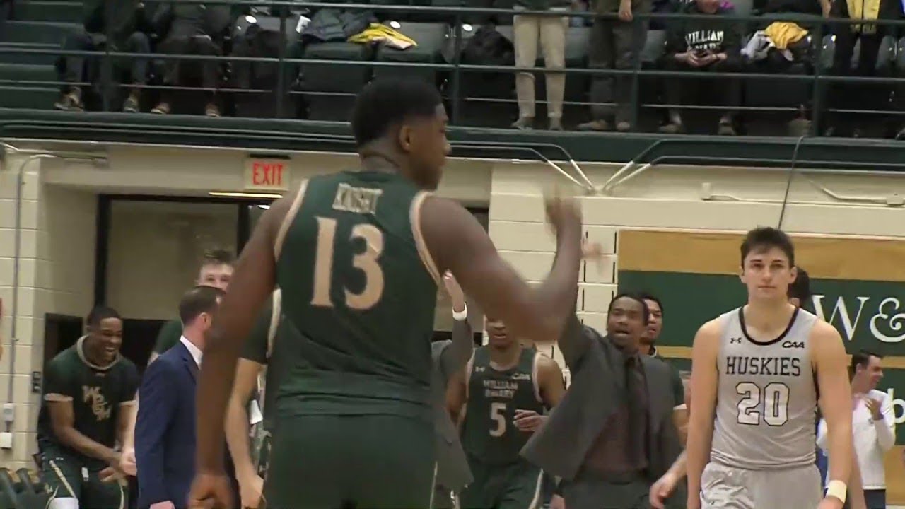 Northeastern vs. William & Mary Full Replay - January 30th, 2020