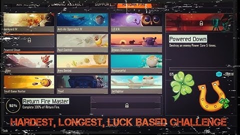 CoD Black Ops 3, Powered Down Challange (Return Fire Master)