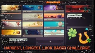 CoD Black Ops 3, Powered Down Challange (Return Fire Master)