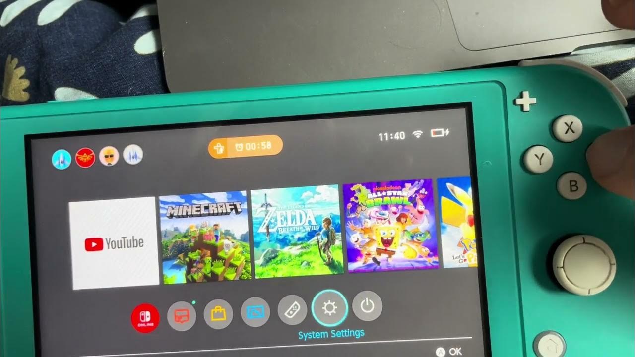 How to Hard Reset Nintendo Switch Lite YouTube