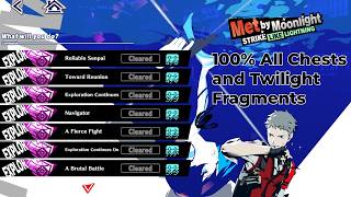 P5X: P3R Collab 'Strike Like Lightning' 100% Tartarus Guide, all Chests and Twilight Fragments