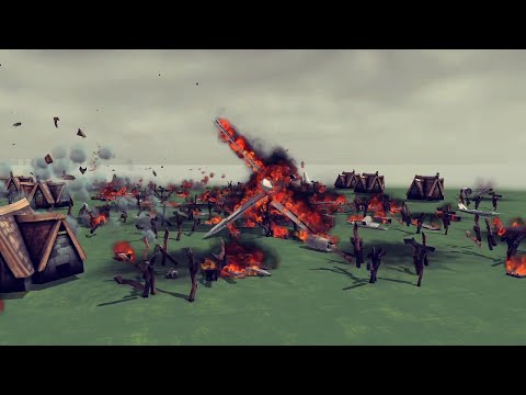 Turkish Airlines Crash Compilation - Besiege