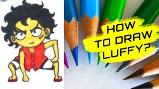 How To Draw Luffy Gear 5 in 8 Minutes Download link for coloring pages
