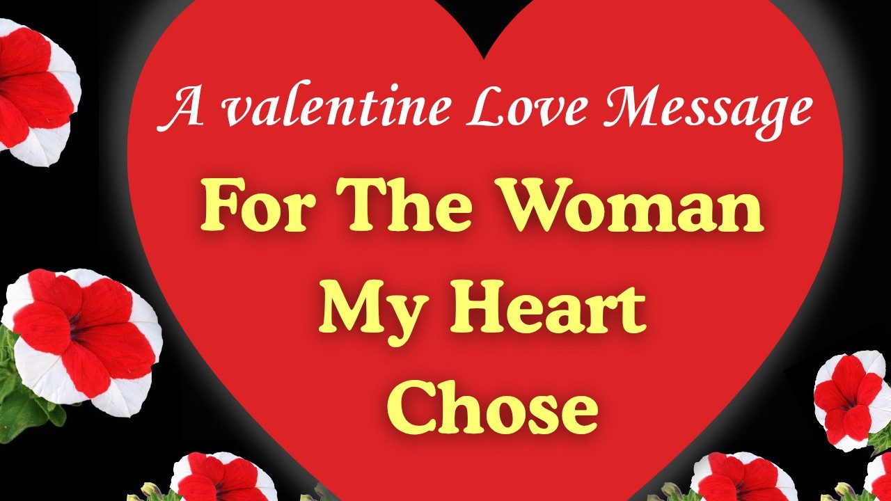 My Valentine, Iam Ready | A Love poem For the woman My heart chose ❤️