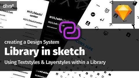 Creating a Design System Library in sketch
