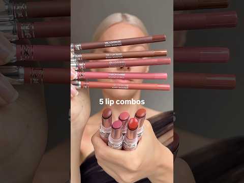 5 blurred lip combos for everyone #lipcombo #lipstick #lipliner #lipsticklover #lipsticktutorial