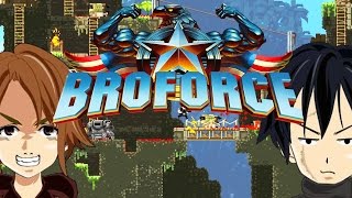 AMERICA!!! Broforce Gameplay Part 1 (PS4)