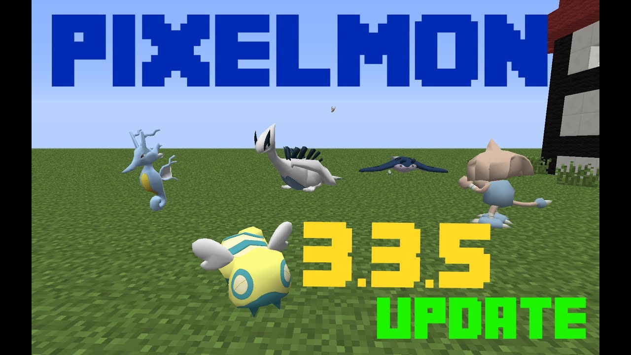 Pixelmon 3.3.5 Update | New Legendary!!!