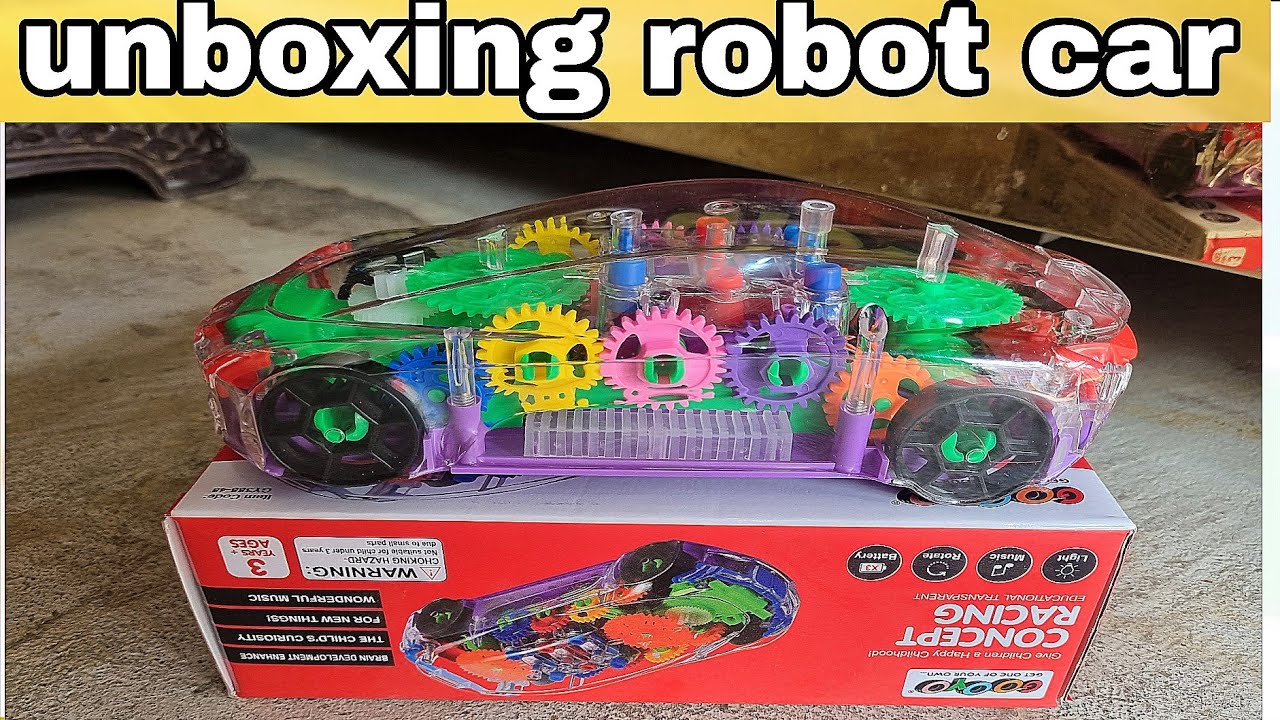 Unboxing a futurestic concept car | toys unboxing