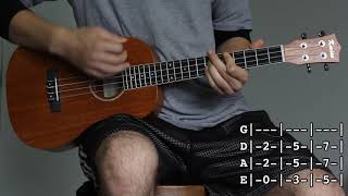 Video thumbnail of "Lonely Boy Ukulele Tab - The Black Keys"