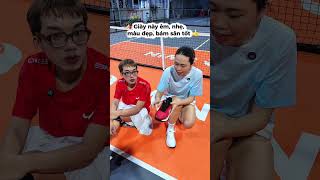 🏏 Đôi này mấy màu đều đẹp nè ace 🥰#Ninipickleball #Zocker #giaythethao #tatZocker