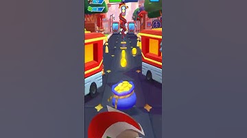 Talking Tom Hero Dash Use Super Power 7 times in one run - Super Fast Funny Race #Shorts