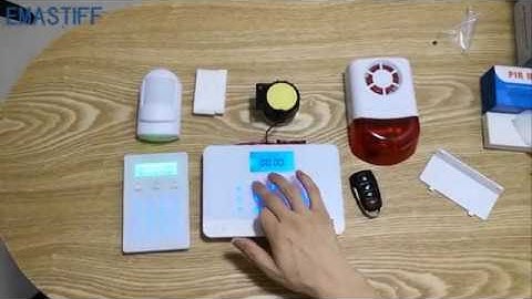 New design O2B alarm system operation video