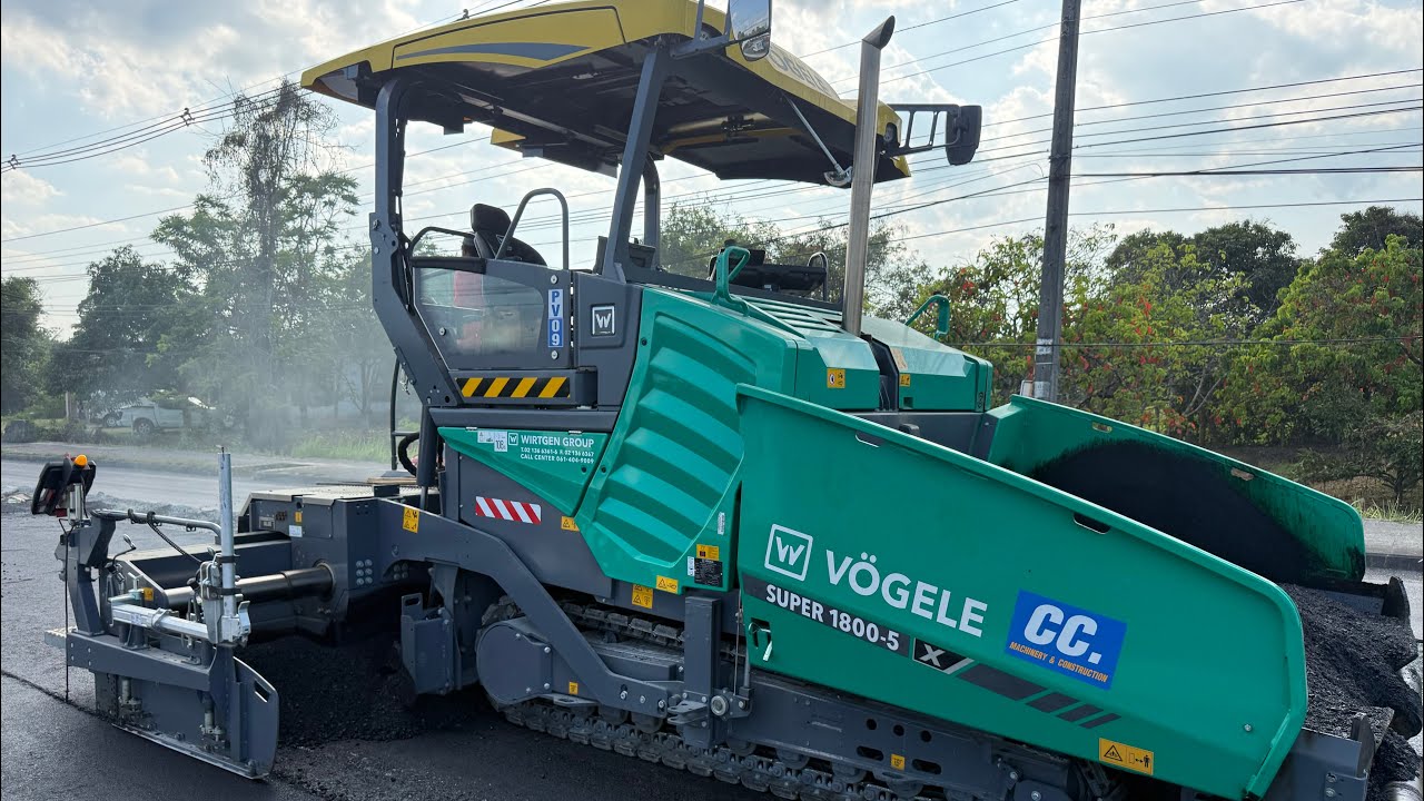 VOGELE SUPER 1800-5X คันแรกในประเทศไทย 