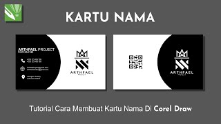 Tutorial Membuat Kartu Nama Di Corel Draw || How To Make Business Cards With Corel Draw || X7