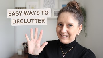 Declutter in minutes: 5 easy ways to declutter your home | Declutter Your Life #minimalist