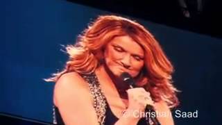 Celine Dion Crying On Stage In San Jose At Taking Chances Tour