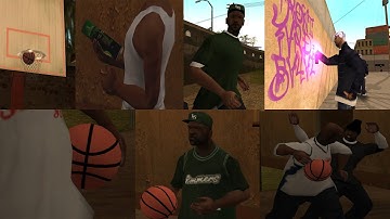 GTA SA Tagging up Turf Fix + Improvements Mod