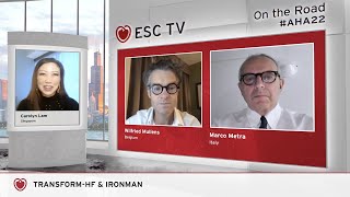ESC TV On the Road - #AHA22 - TRANSFORM-HF and IRONMAN trials