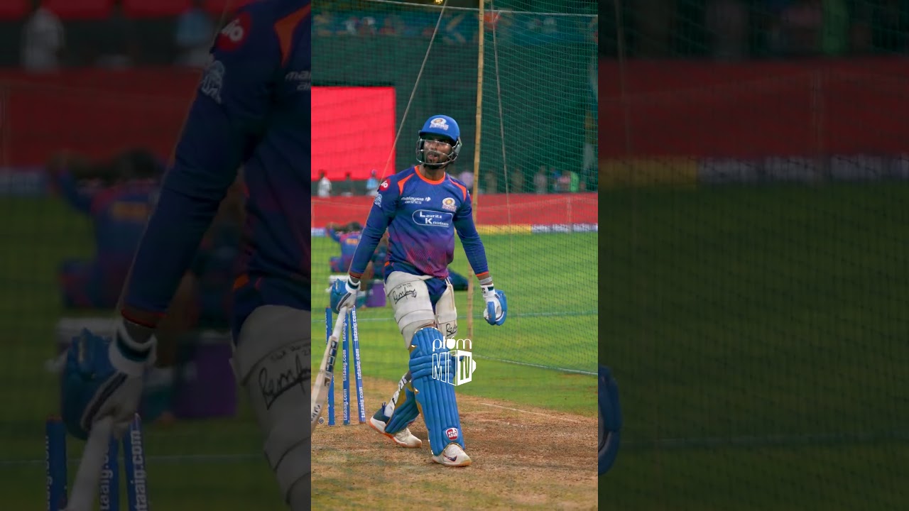 TV goes 6️⃣, 6️⃣, 4️⃣ in the final over in Manchester 🍿 | #ENGvIND #MumbaiIndians