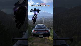 Racing a mech in Forza Horizon 6. Thank you Xbox for the early code