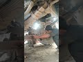 Dumper's front Excel leaf spring set installation process! #truck #mechanic #shortsfeed #skills