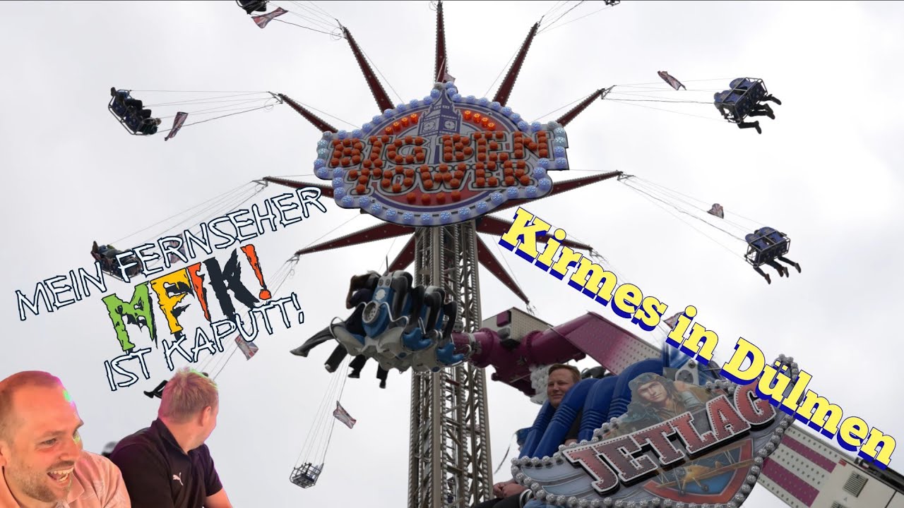 Coole Fahrgeschäfte in Dülmen[VLog] - Dreifaltigkeitskirmes Dülmen - Kirmes Dülmen 2025