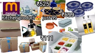 Meesho kitchen Haul items 😍 at just 99 😱