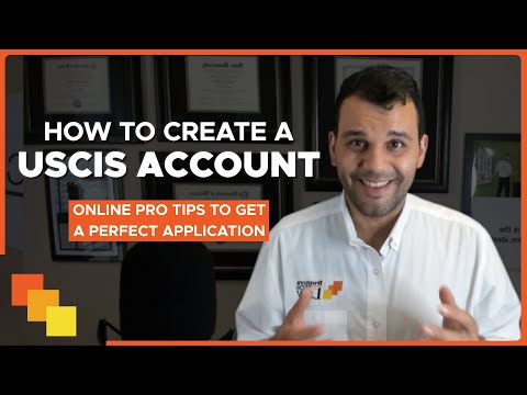My USCIS Tips - Creating an online MY USCIS Online Account