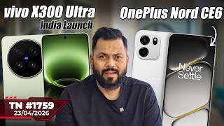 OnePlus 16 Coming?,vivo X300 Ultra India Launch,OnePlus Nord CE6,Bye Tim Cook,Google x Siri-#TTN1759