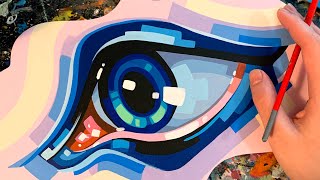 Ornate Eye - Real-Time Painting
