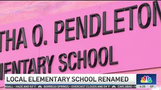Local Elementary School Renamed
