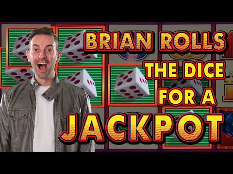 🔴 Brian Rolls the Dice for a JACKPOT in the High Limit Room 🎲🎲