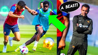 The 17yearsold BEAST from La Masia SHOCKED XAVI   Landry Farre is the FUTURE of FC Barcelona!