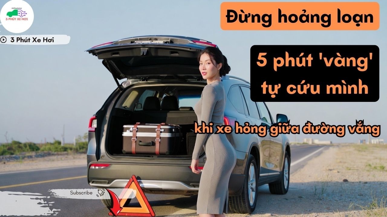 ĐỪNG HOẢNG LOẠN - 5 PHÚT VÀNG tự cứu mình khi xe hỏng giữa đường - HIỂU HẾT XE HƠI | 3 Phút Xe Hơi