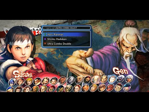 SFⅣ街霸4快打旋風4：Sakura vs Gen and Oni vs Guy 真人對決|Street