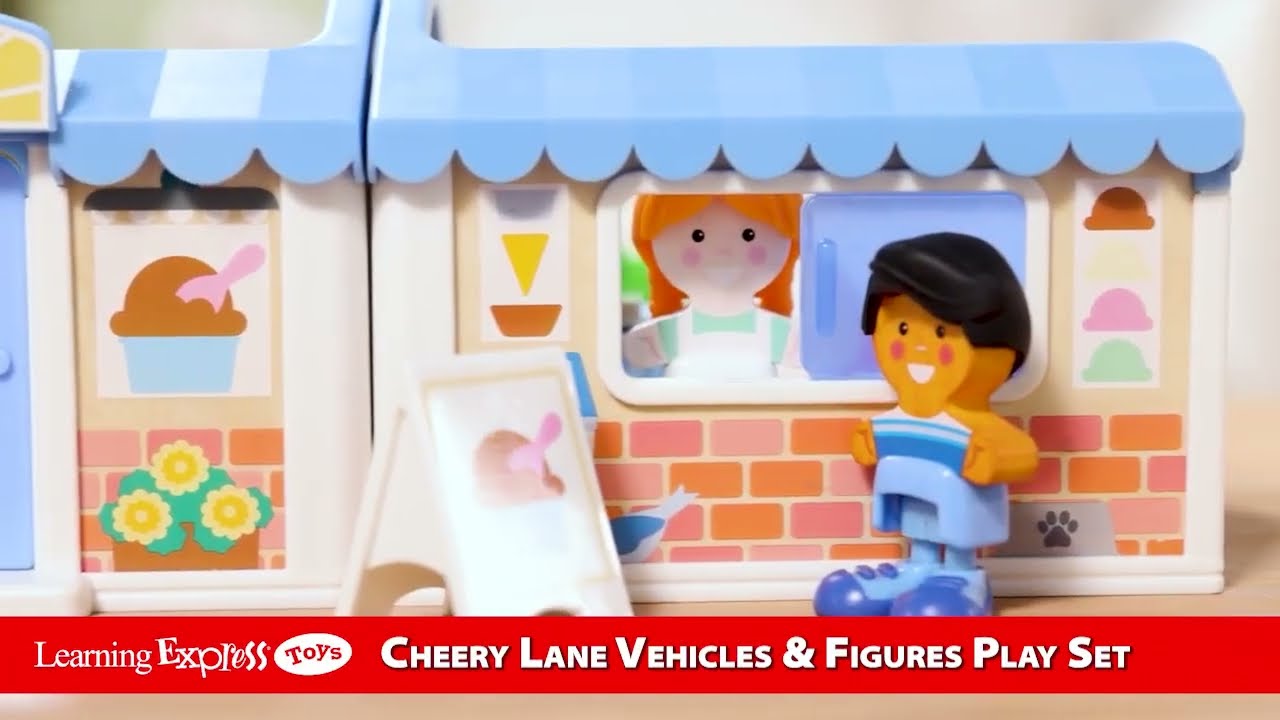 LJ51756 Cheery Lane Ice Cream & Pizza Play Set - YouTube
