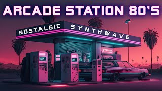 Arcade Station 80s 👾️ Synthwave | Retrowave | Cyberpunk [SUPERWAVE] 🚗 Vaporwave Music Mix screenshot 5