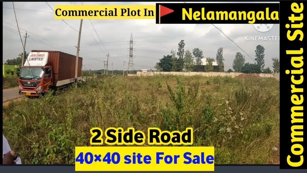 COMMERCIAL SITE FOR SALE In Nelamangala siteforsale sitesale 